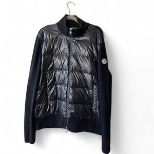 Moncler Shiny Black Puffer Jacket